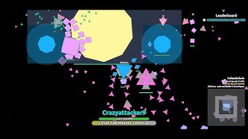 Celestials.io High Score Timelapse 890k Points!!! + Rare Shape