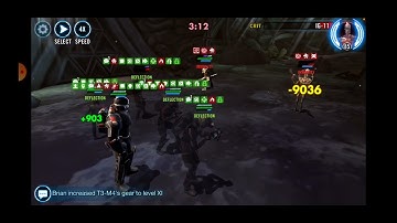 SWGOH Bad Batch vs Jango, BAM, Quil, Nest and IG