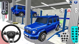 New Blue Mercedes G63 SUV in Auto Repair Shop - 3D Driving Class 2026 Android Gameplay - Car Game screenshot 2
