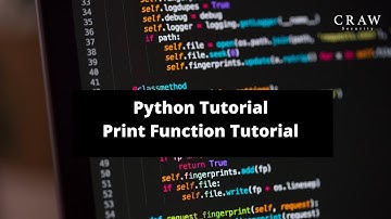 Python Programming Tutorial | Print Function Training | Craw Security #printfunction #python