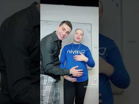 الترند العالمي لكرستيانا ويوسف قباني يوسف يلمس بطن كرستيانا على اغنية اجنبية شوفو واشتركوا