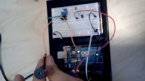 LDR piezo with Volume