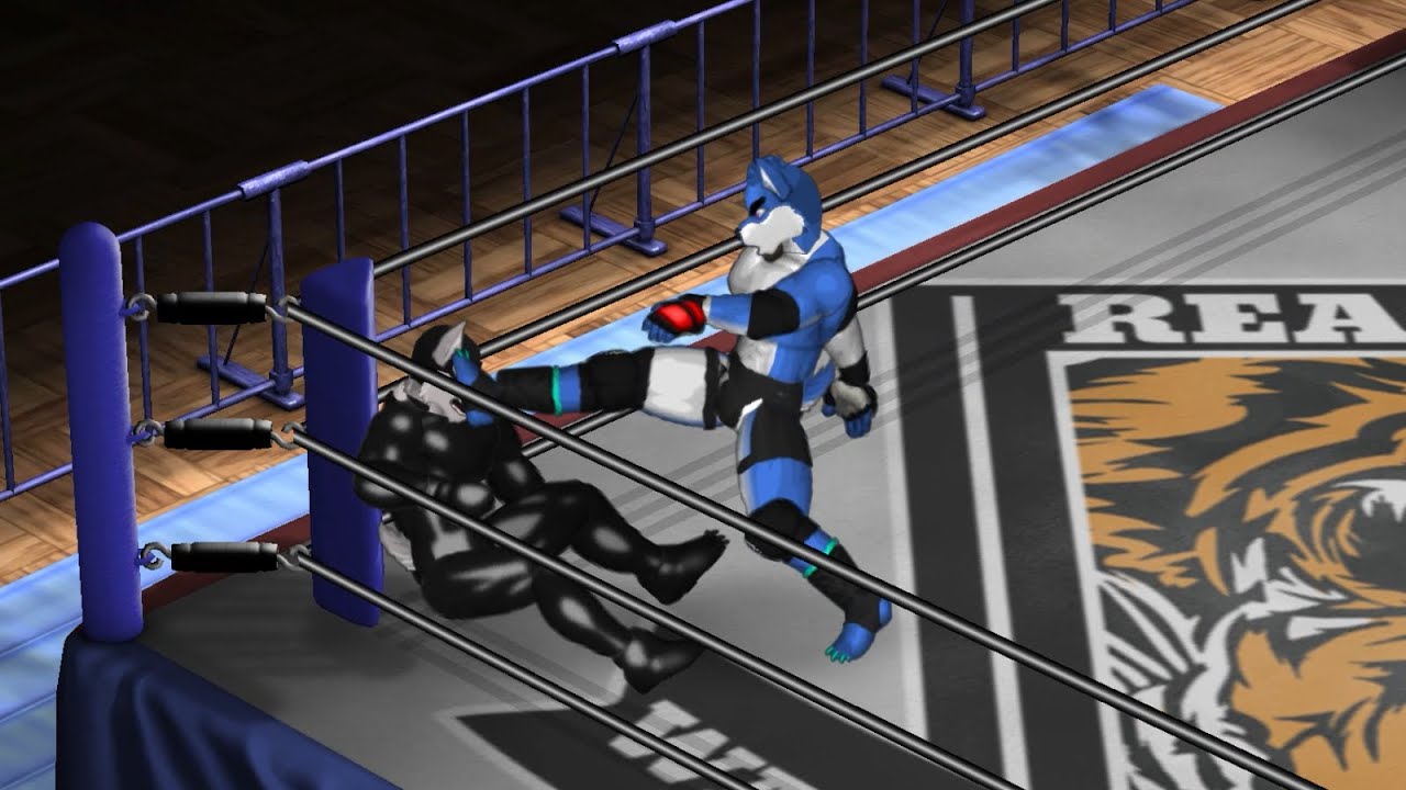 [FPWW]Wolver sparring with Trainer