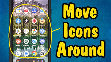 How to Arrange, Move, & Add App Icons on Android Home Screen | Arrange Phone Dashboard Symbols