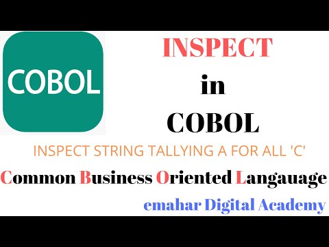 INSPECT Verb |COBOL