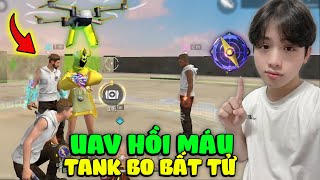 Supi Bất Tử Khi Dùng UAV Hồi Máu Tank Bo Leo Thách Đấu Tử Chiến Team Địch Khóc Thét !!!