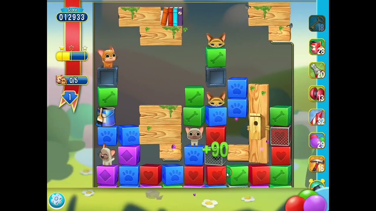 Pet Rescue Saga level 5106 no boosters | PuzzledCubes.site