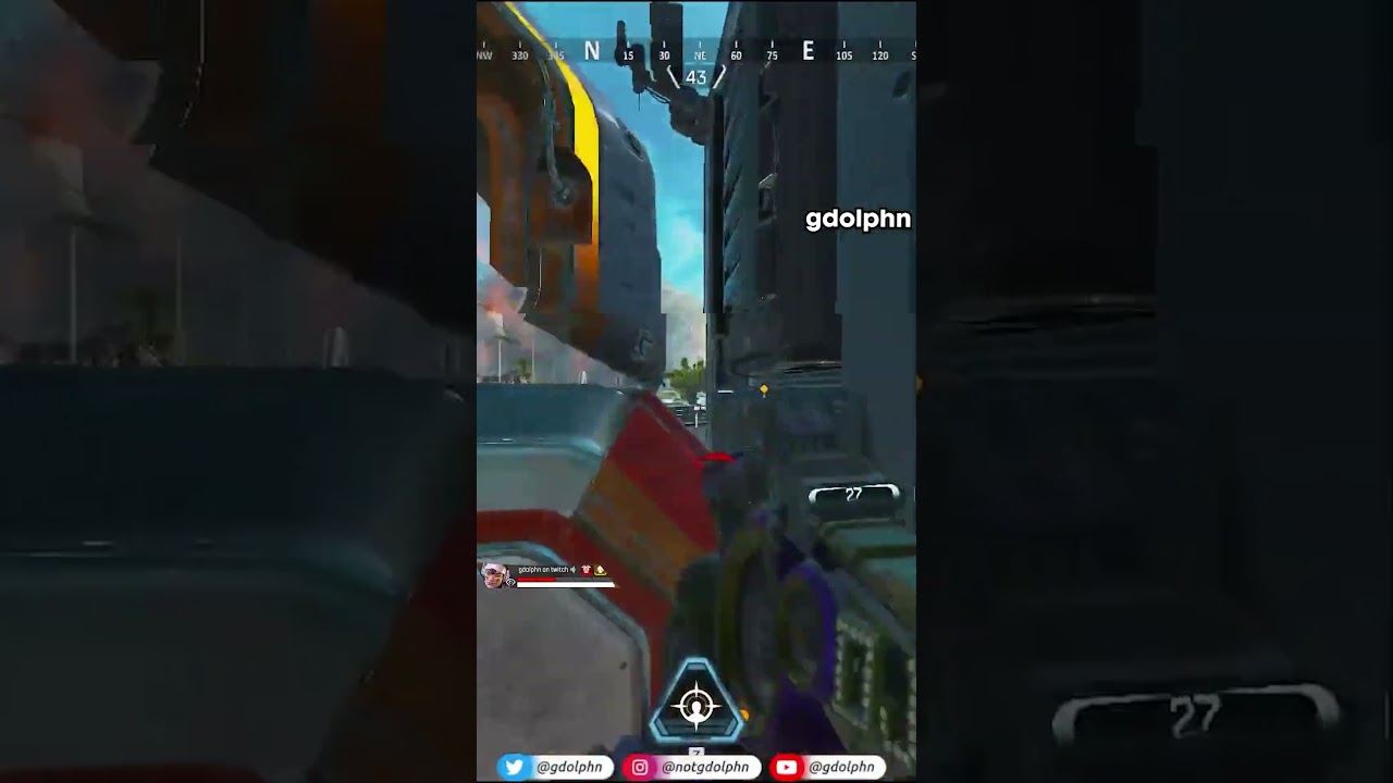 Those Kraber Shots By Gdolphn Are Just INSANE! - Apex Legends