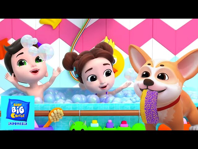 Lagu Waktu Mandi + Lebih Video Prasekolah Untuk Anak Oleh Baby Big Cheese class=