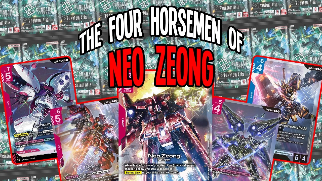 Red Blue Neo Zeong Deck and Gameplay!- GD04 - YouTube