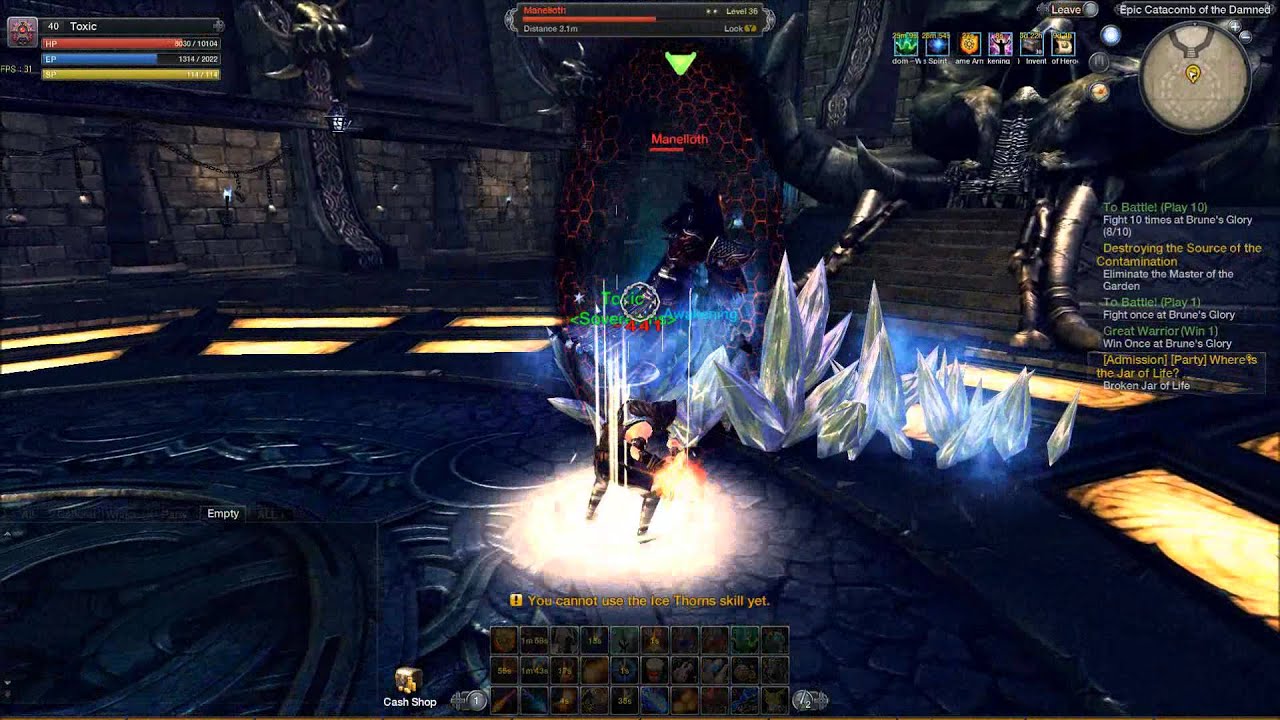 Raiderz NA Epic Manelloth Solo [Toxic]