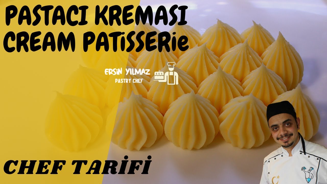 Pastacı kreması Tarifi  / Pastry Cream Recipe