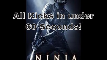 Scott Adkins | Ninja 1 | Super Kicks in under 60 seconds! | Music Tribute