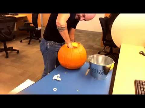 Making a Pumpkin Keg