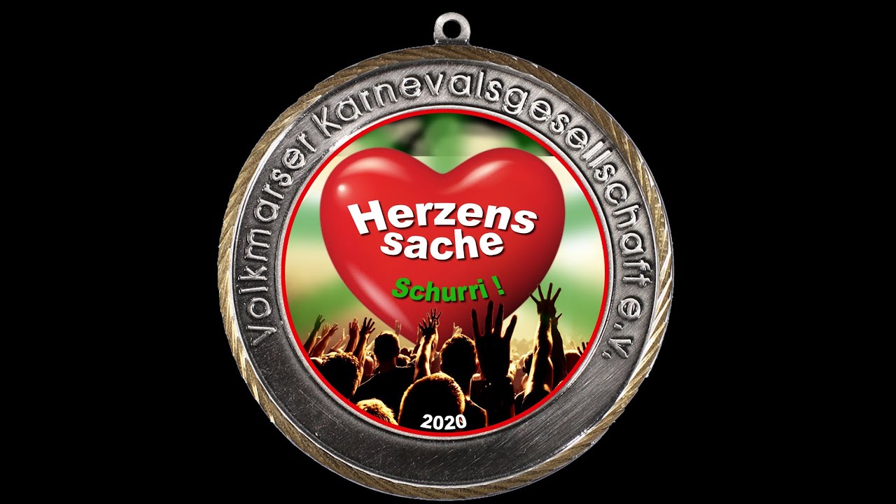 Die lange Polonäse der Volkmarser Narren!