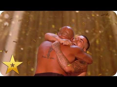 Legendary Stavros Flatley get Simon Cowell's Golden Buzzer! | BGT: The Champions