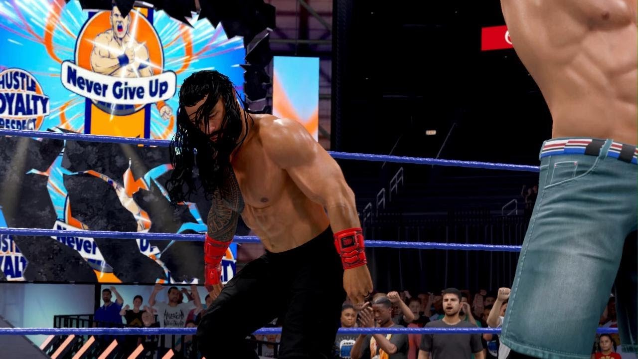 WWE 2K25 Roman Reigns Calls Out WWE Champion John Cena