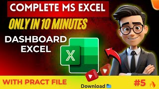 Complete Ms Excel Tutorial |Excel Dashboard| Excel For Fresher #excel #pivot #dashboard