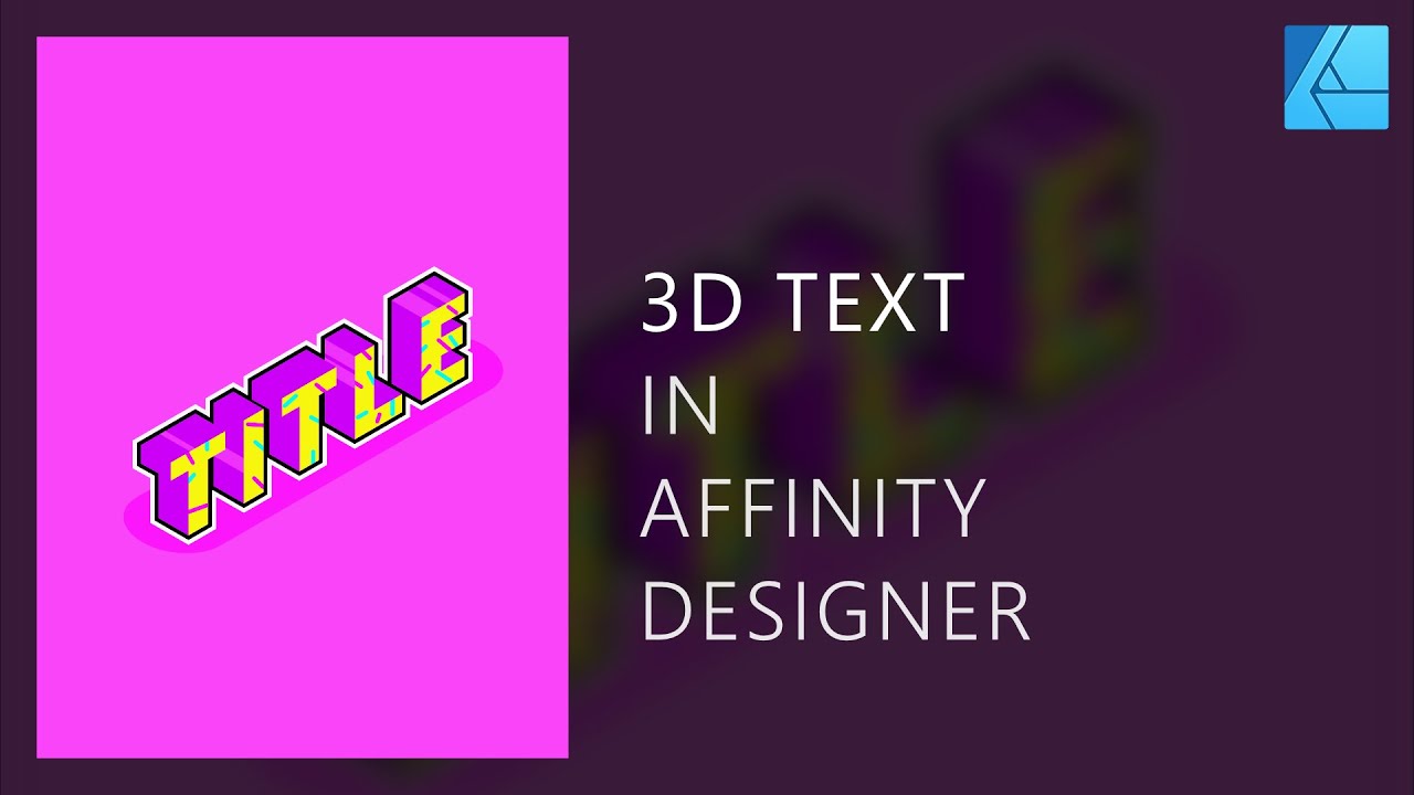 affinity photo tutorials text tool affinity photo tutorials text tool