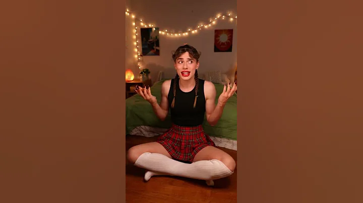 My girlfriend dresses me! #mtf #transformation crossdress #makeup TGTF #boytogirl #femboy #makeover