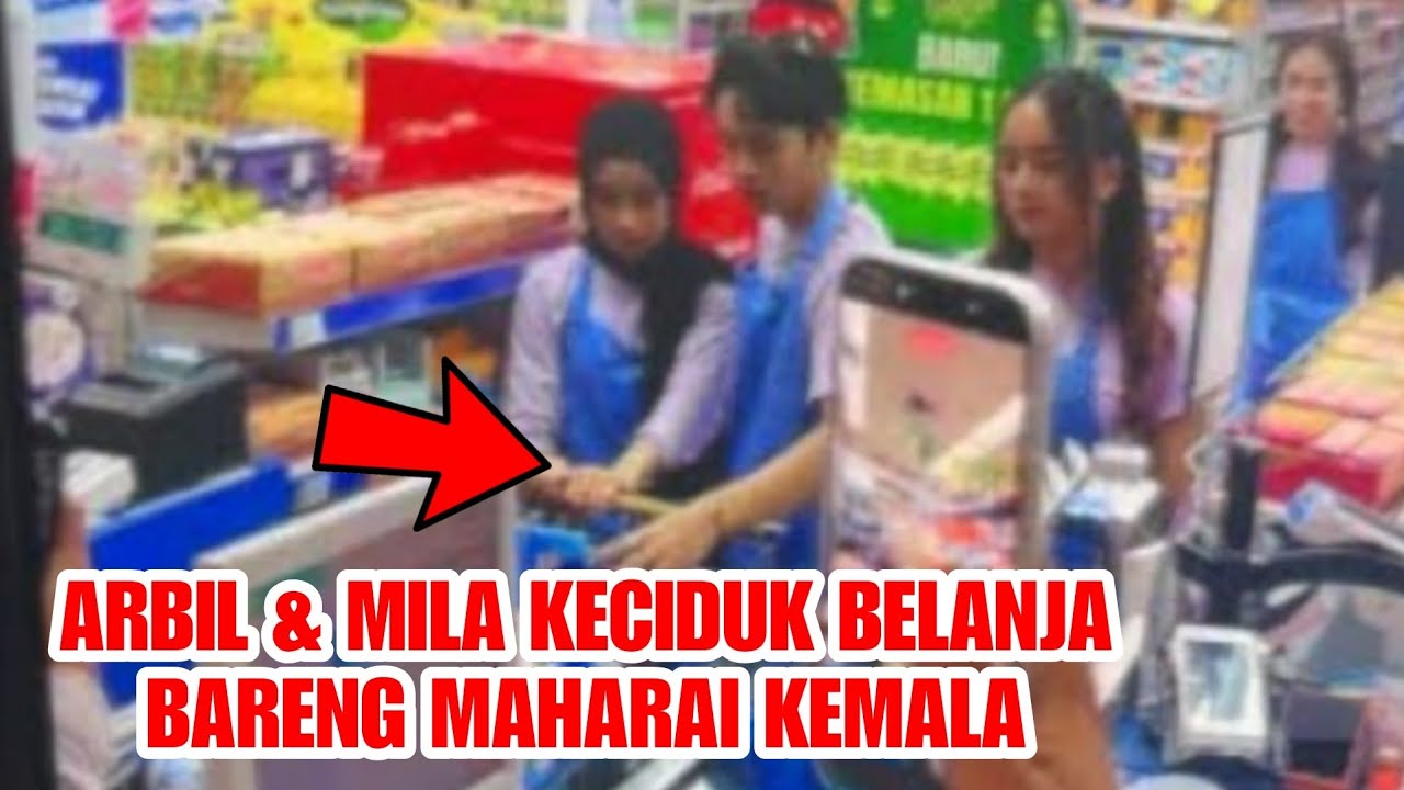 LIVE ARBIL & MILA BELANJA BARENG MAHARAI KEMALA