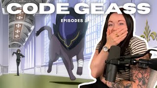 CATCH THAT CAT! Code Geass | 5 & 6 | REACTION!