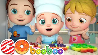 Jelly Color and Fruits | Colors Song | GoBooBoo Kids Songs and Nursery Rhymes