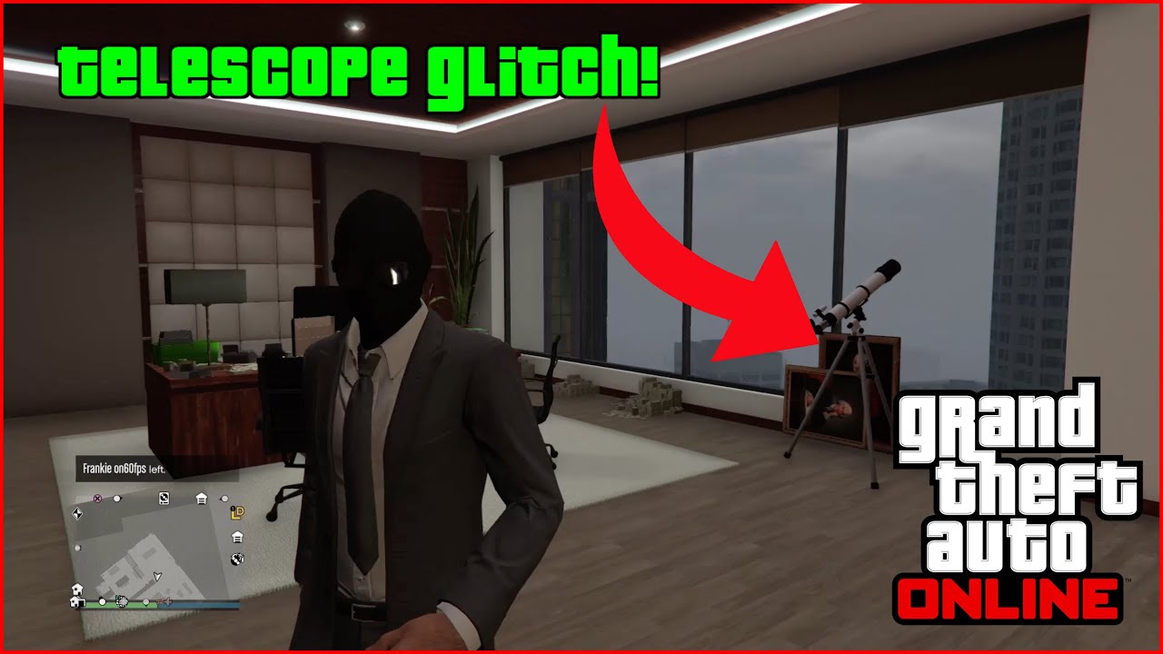 How to do the TELESCOPE GLITCH in GTA Online YouTube