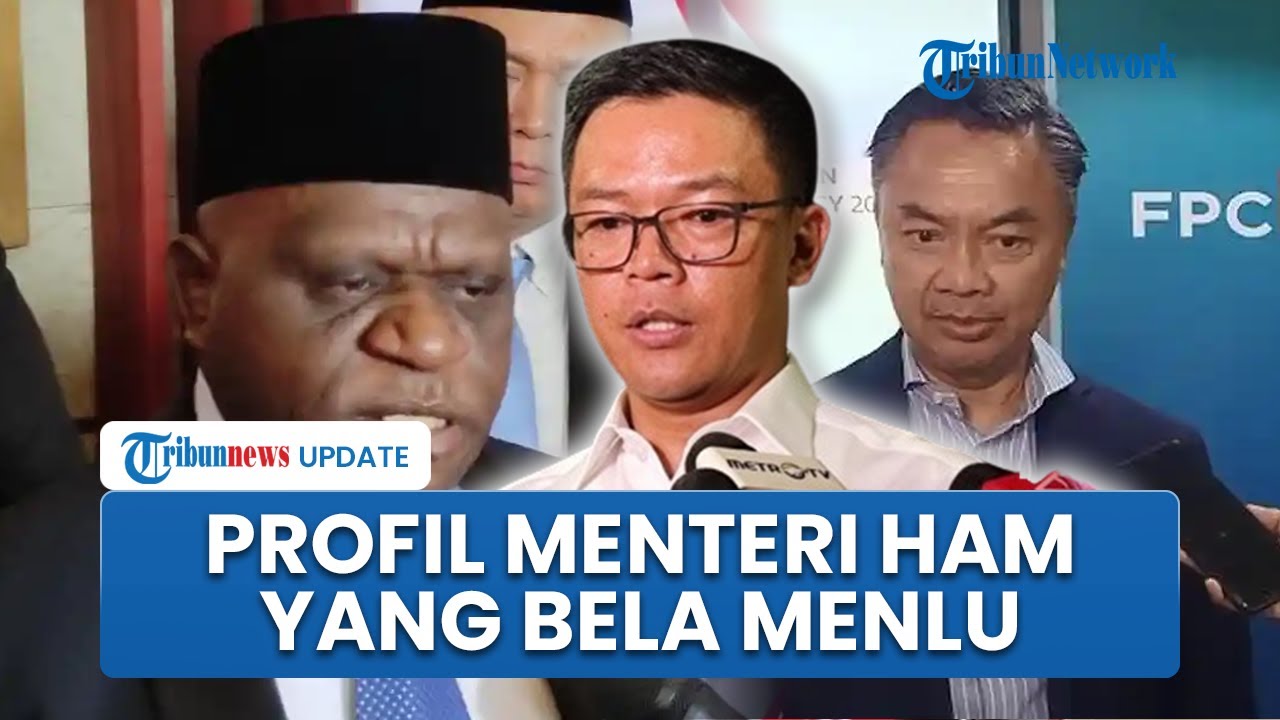 Profil Menteri HAM Natalius Pigai yang Tak Terima Menlu Dikritik, Sebut Kritikan Dino Kosong Isinya