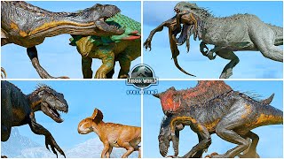 Indoraptor Death Animations By All Dinosaurs & Species Juric World Evolution 3