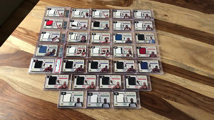 1997 Upper Deck Game Jersey - Michael Jordan, Hakeem Olajuwon, Reggie Miller, Anfernee Hardaway,..