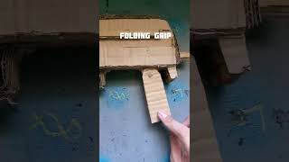 Cardboard MP7 In progress| #cardboardgun #fakeguns #tacz #diy