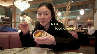 What I've been eating in NYC! | Albanian food, giant Filipino soup, and a one Michelin star meal ⭐