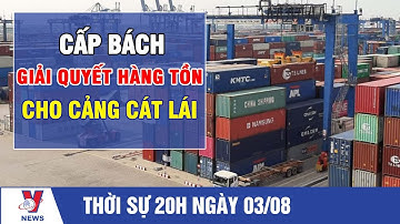 Thời sự 20h ngày 3/8: Cấp bách giải quyết hàng tồn cho cảng Cát Lái – VNEWS