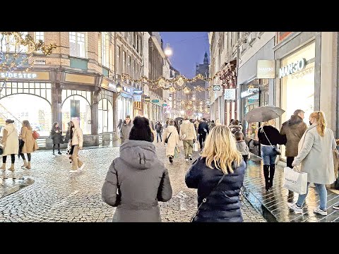 Maastricht Christmas Walk in the Evening ????