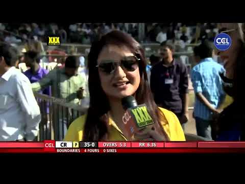 Sonia Agarwal's Unforgettable Cheer for Chennai Rhinos vs Kerala Strikers | CCL Highlights