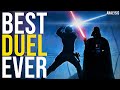 Luke Skywalker Vs Darth Vader Analyzed and Explained (Bespin) | Lightsaber Duels