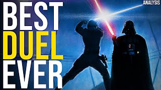 Luke Skywalker Vs Darth Vader Analyzed and Explained (Bespin) | Lightsaber Duels