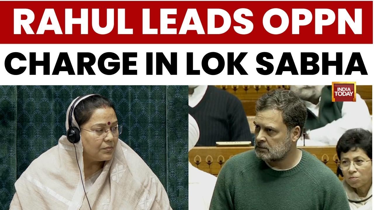 Rahul Gandhi Leads Opposition Charges In Lok Sabha: Heated Debate Over Budget Discussion Rules
