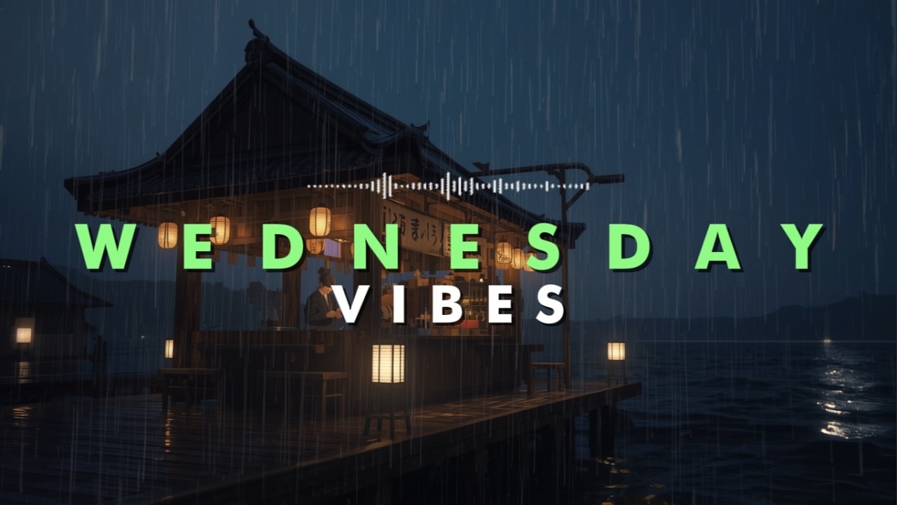 Wednesday Vibes | 1 Hour Lofi Jazz Beats for Study, Work & Relax