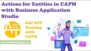SAP BTP Tutorial | SAP CAPM Training | CDS Defintion with actions and functions | CAPM Tutorial
