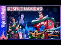 NAVIDAD en DISNEYLAND PARIS 2023🎄 &quot;Desfile Mágico: Disneyland Paris se Ilumina en Navidad&quot; 🎅🏰