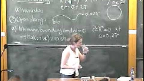 String Theory, Melanie Becker | Lecture 4 of 4