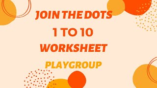 Join the Dots - Playgroup