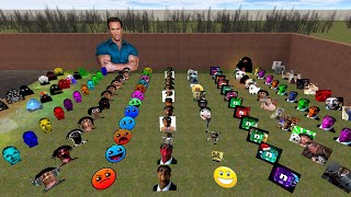 Memes, Lobotomy, Nico's, Obunga, Ultimate Nextbots Pack, Juandale, Selene, Chaser, Munci in GMOD #3