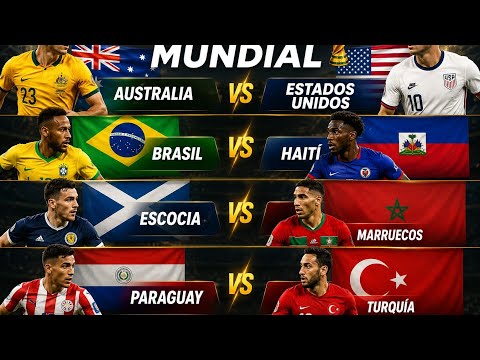 PRONOSTICOS deportivos HOY ⚽ BRASIL VS HAITI⚽ TURQUÍA VS PARAGUAY Mundial 2026⚽ apuestas deportivas 