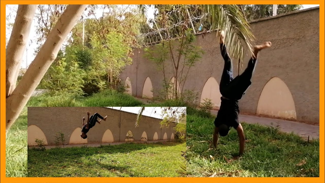 تدريبي على حركة الراوند اوف & الشقلبة الخلفية