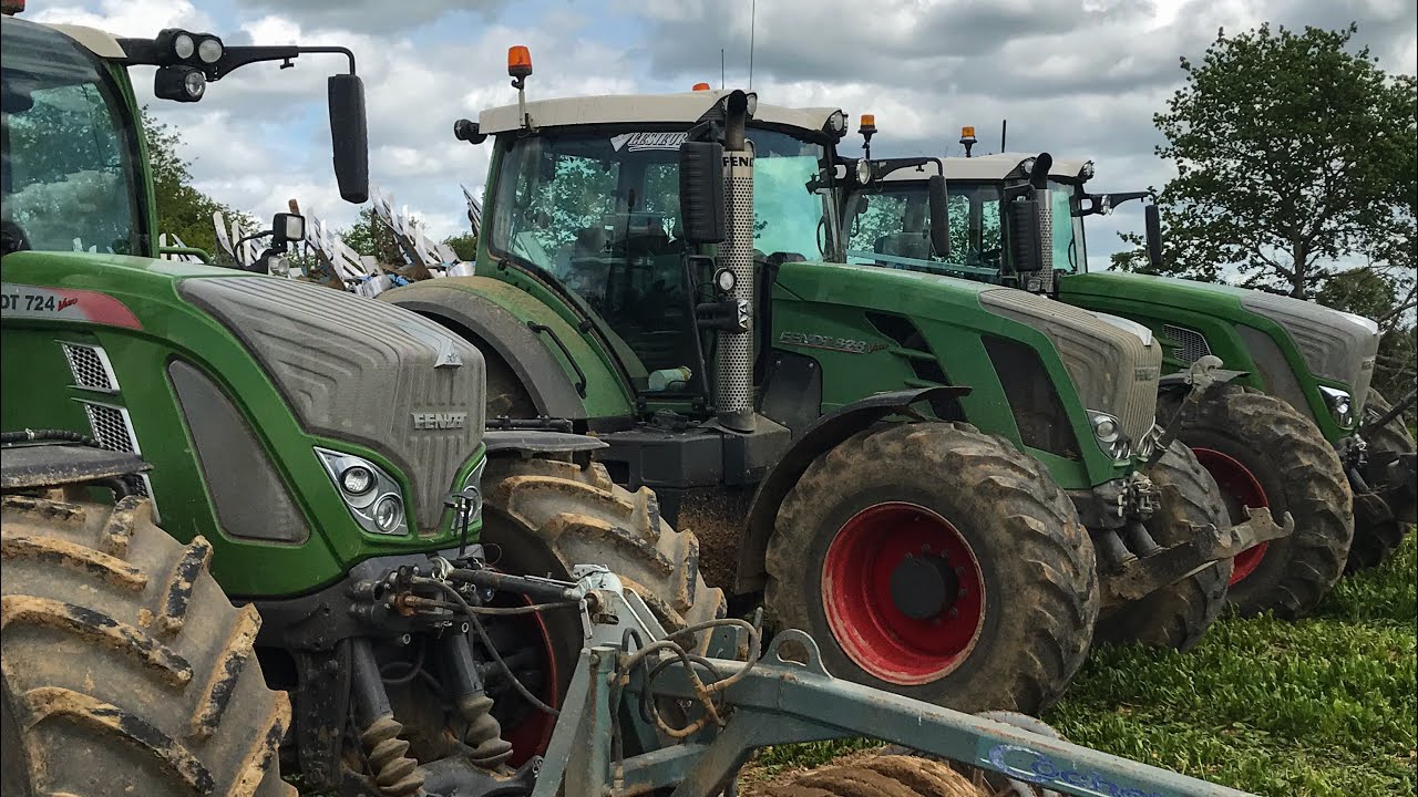x4 FENDT AU SEMIS DE MAÏS | X3 FENDT DESIGN LINE | LEMKEN 8 CORPS