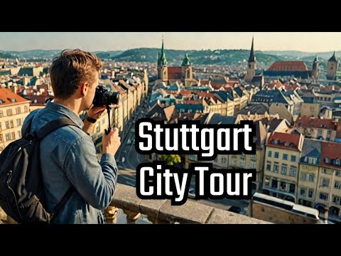 alexsitoto x andara777 - Stuttgart, Germany: Relaxed City Walk | 4K HDR Rundgang Tour