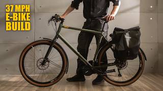 I Built the Ultimate E-Bike Commuter (37 MPH Sleeper)